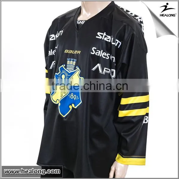 Field Hockey Tackle Twill Embroidery Ice Hockey Jersey photo-2