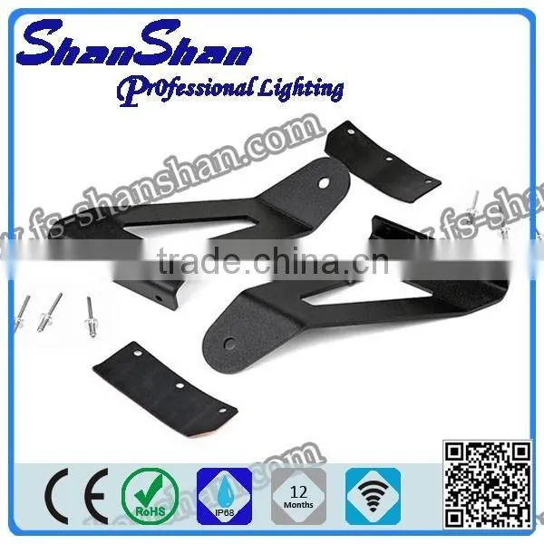 A Pair 50inch LED Light Bar Roof Mounting Brackets Fit 84~01 Jeep Cherokee XJ