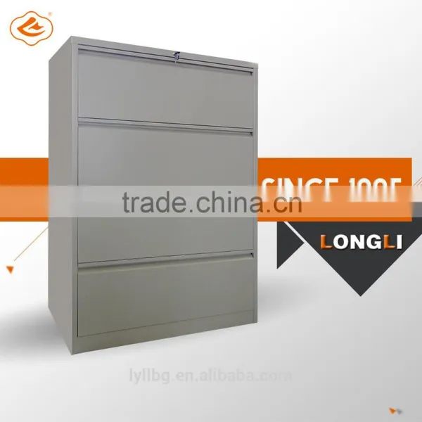 Hot Selling Powder Coated Metal 3 Drawer Filing Cabinet Metal photo-3
