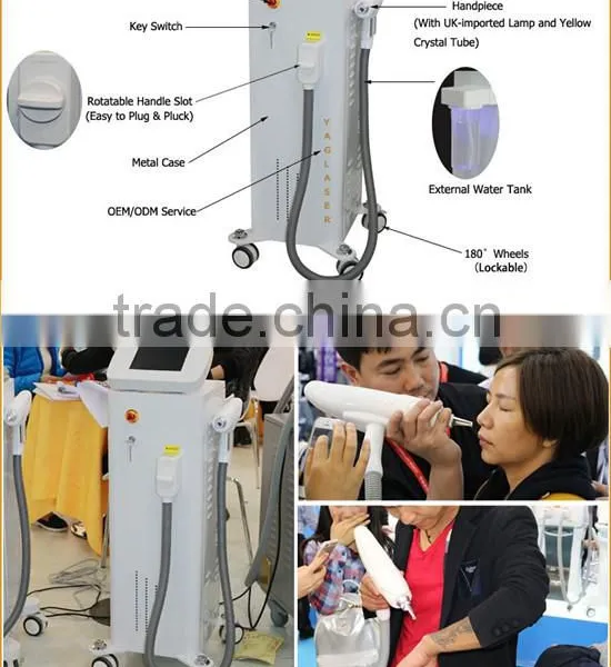 Top Quality Qswitch nd Yag Tattoo Removal Laser Treatment nd Yag Laser Price photo-2