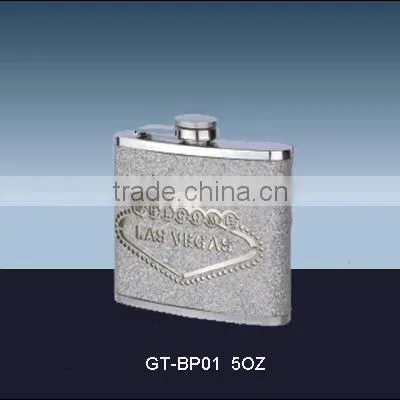 5OZ Glitter PU Stainless Steel Hip Flasks