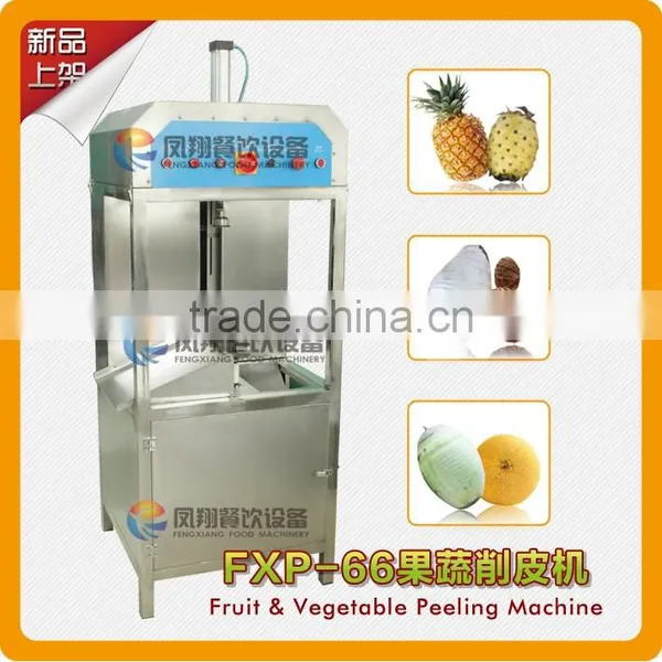 Automatic Pawpaw Pumpkin Taro and Honey Dew Melon Pineapple Peeler Peeling Skin Removing Machine photo-2