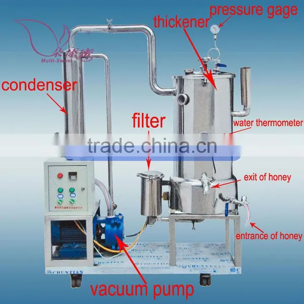 Beekeeping equipment honey processing machine 0.5 ton honey thickener