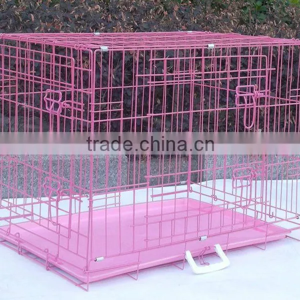 Lovely Mini Metal Cage for Little Puppy photo-3