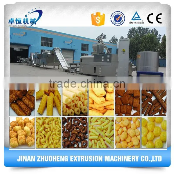 CE Certified Corn Puff Snack/Inflating Snack Food Machine/Processing Line photo-2