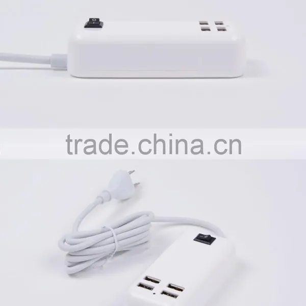 Shenzhen Portable Mobile Phone Charger With 4 Usb Port photo-5