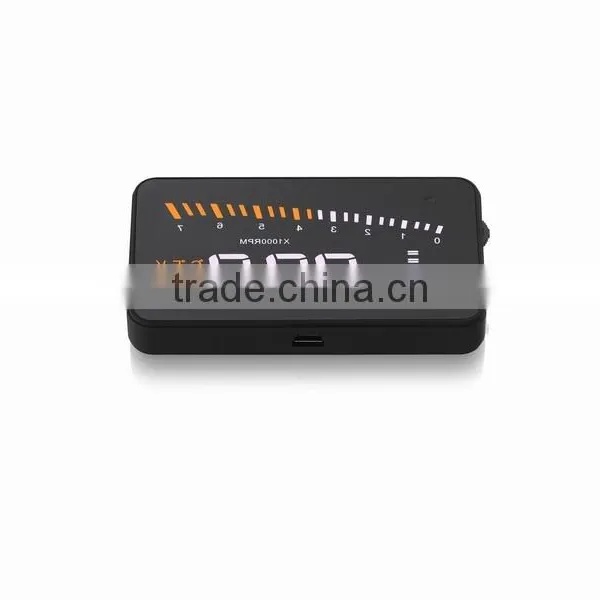 X5 3 Inch Car OBD2 HUD Display Vehicle Mounted Alarm photo-6