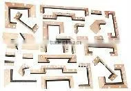 scrapping plate for machine tool guide