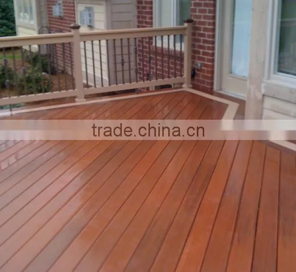 Wood Plastic Composite Recycled WPC Decking Board photo-3