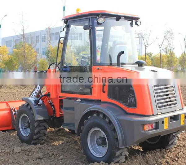 Everun CE Radlader Farm Tractor ER10 Mini Wheel Loader With Bucket for Sale photo-6
