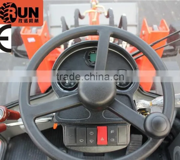 Everun ER08 Hydraulic Driving Small Wheel Loader Zl08 CE Certificated With Standard Bucket photo-5