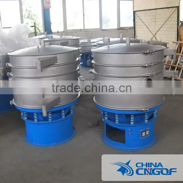 Chemical and Food Industry Vibrating Screening Salt Mesh Sieve Machine photo-4