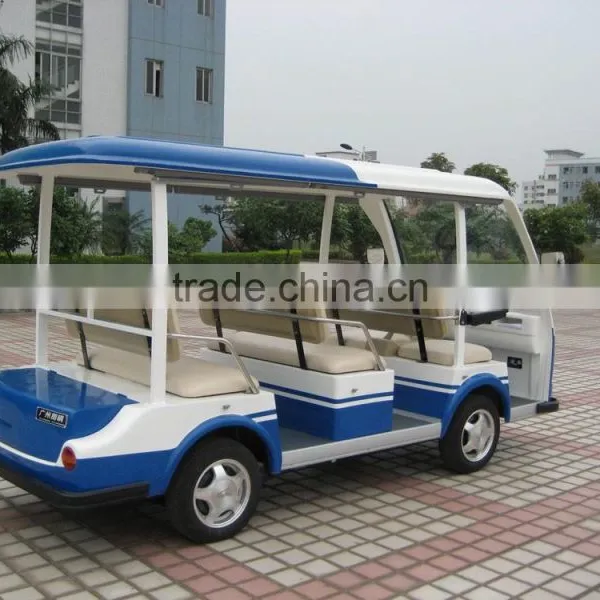 Unique Best Sale Passenger Transport Battery Powered Sightseeing Shuttle Bus photo-4