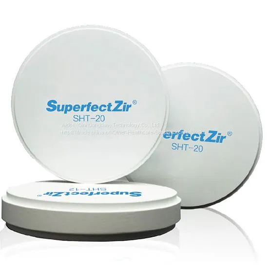 Aidite SuperfectZir SHT Pre Shade Dental Zirconia Block/blank for Cad/cam Amann Girrbach System
