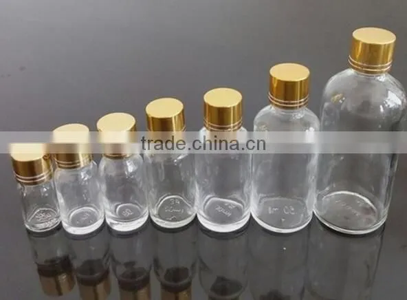 Small Wine Glass Bottle With Golden Lid Odd-shaped Glass Wine Bottle photo-3