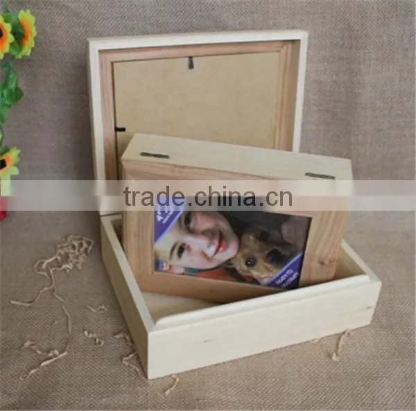 High Quality Variety Use Decorative Wood Photo Frame Shadow Box photo-3