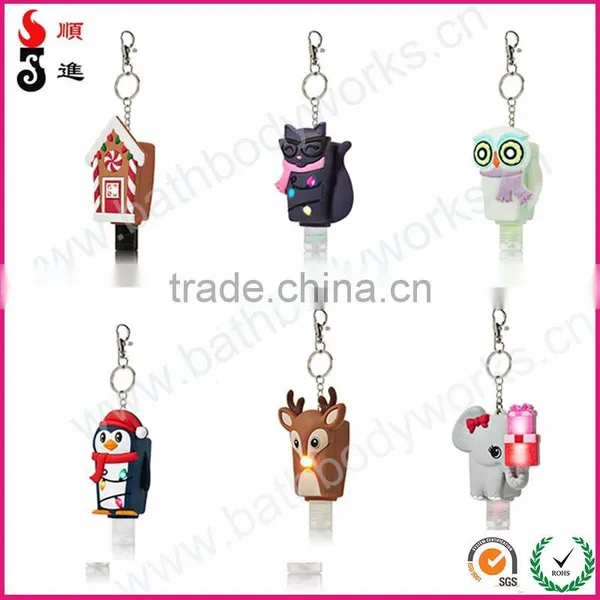 Travel Scented Hand Sanitizer Gel With Silicone Scentportable Holder photo-3