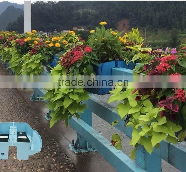 Railing Flower Pot, Stackable Planters Plastic Rail Planter SL-XA5060 photo-4