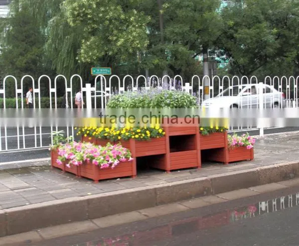 Plastic Multifunction Modular Box Planter, Street Flower Pots, Garden Planters photo-5