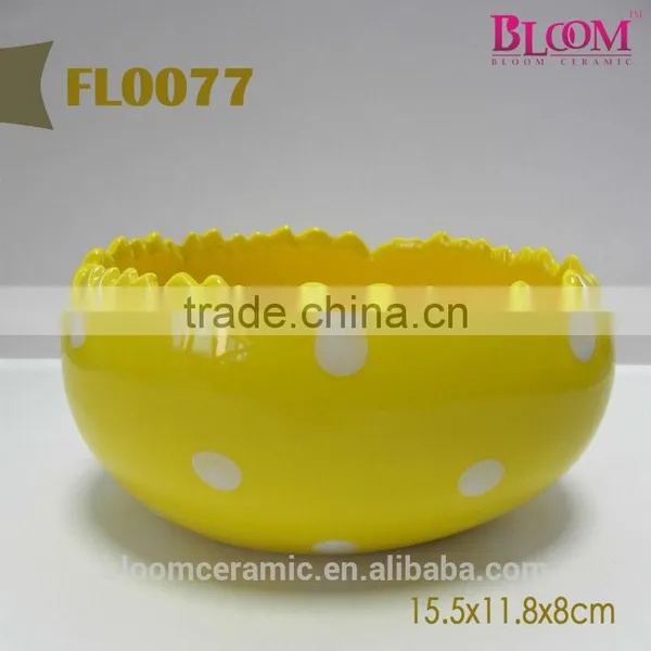 Indoor Egg Shaped Ceramic Flower Pot photo-6