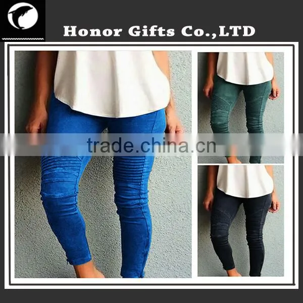 Women Summer Fashion Casual Loose Solid Color Pants photo-2