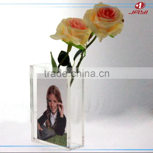 Acrylic Clear Plastic Vase & Acrylic Transparent Flower Vase photo-3