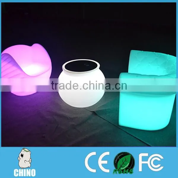 Luxury Led Living Furniture Led Outdoor Waterproof Safa Chair photo-3