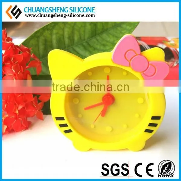 Loverly Animal Shape Silicon Table Clock photo-2