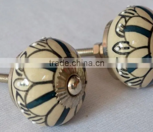 New Design Hand Painted Kitchen Cabinet Knobs photo-2