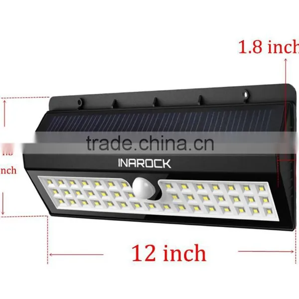 44LED Solar Panel Powered Infrared Motion Sensor Lamp Outdoor Light Garden Security Light photo-2
