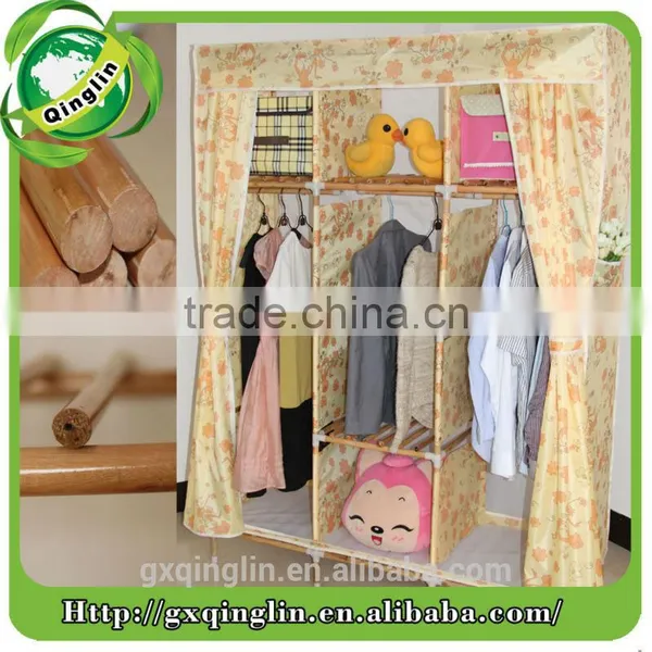 High Quality Collapsible Factory Price Chinese Furniture Wardrobe photo-5