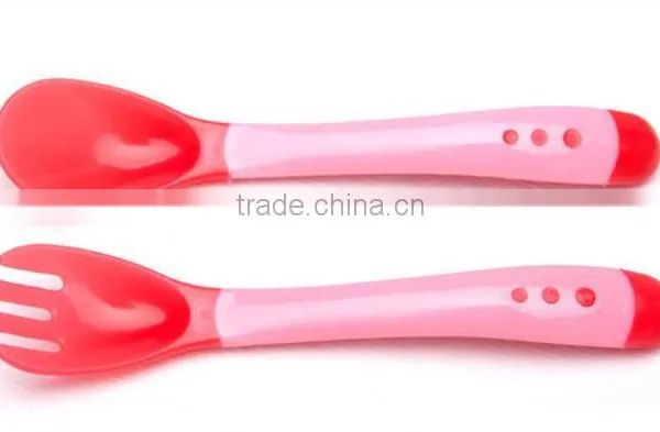 High Quality Silicone Baby Spoon Rubber Baby Spoon photo-4
