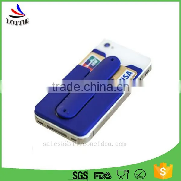 Professional Silicone Card Holder Custom Logo Silicon Card Holder for Phone photo-5