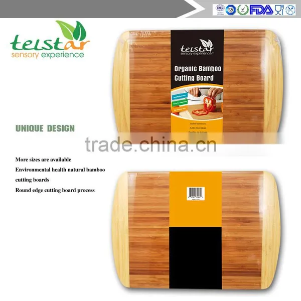Factory Direct Sale of 100% Organic Bamboo Cutting Boards: 18 * 12.5 * 0.7 Inches Juice Slots photo-2