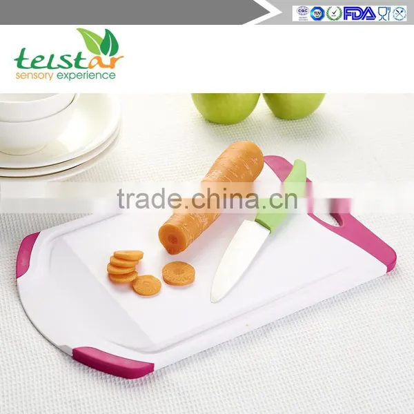 Eco-friendly High Grade Plastic Cheese Bread Cutting Board photo-3