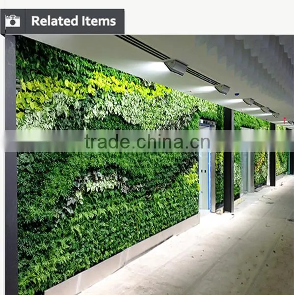 Indoor Plastic Plant Walls Artificial Green Wall Artificial Plant Walls photo-2