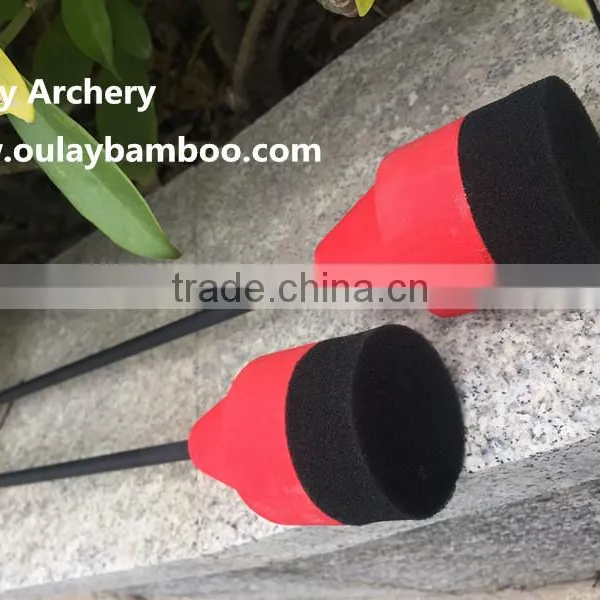 Red Foam Tipped 500sp*30inch Hybrid Carbon Arrows photo-3