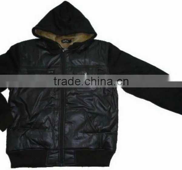 1102A-D Mens Stock Winter Fleece Jackets photo-5