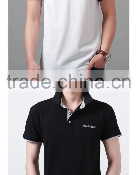 180g, 200g Custom Polo Shirt, Promotion Mens T-shirt, Customized Promo T-shirt photo-2