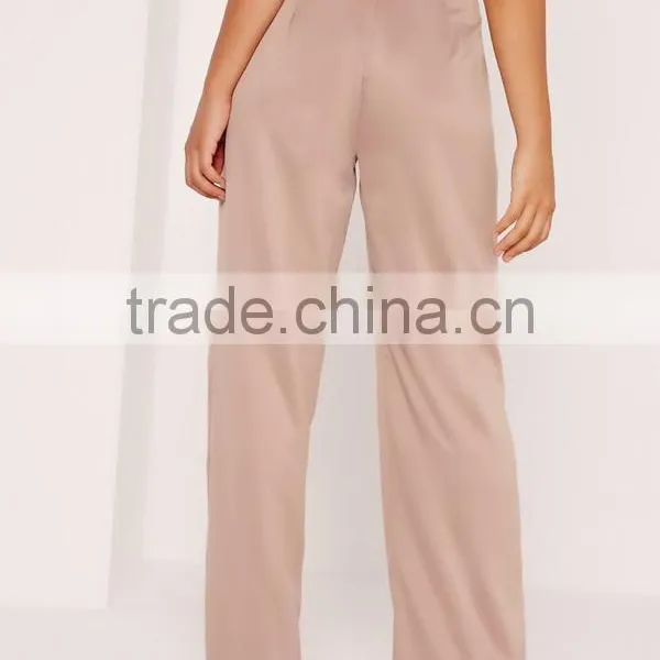 Wholesale Two Piece Set Sexy Crop Top and Wide Leg Trousers for Women photo-3
