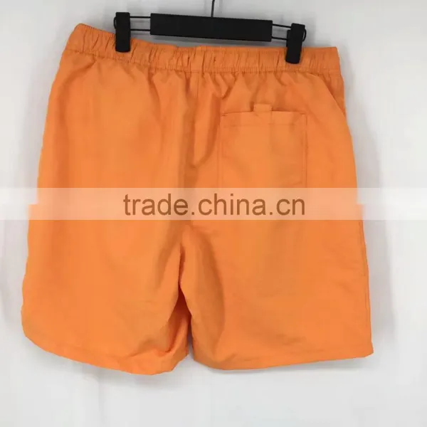 Men Stocklots Cheap Orange Beach Shorts photo-4
