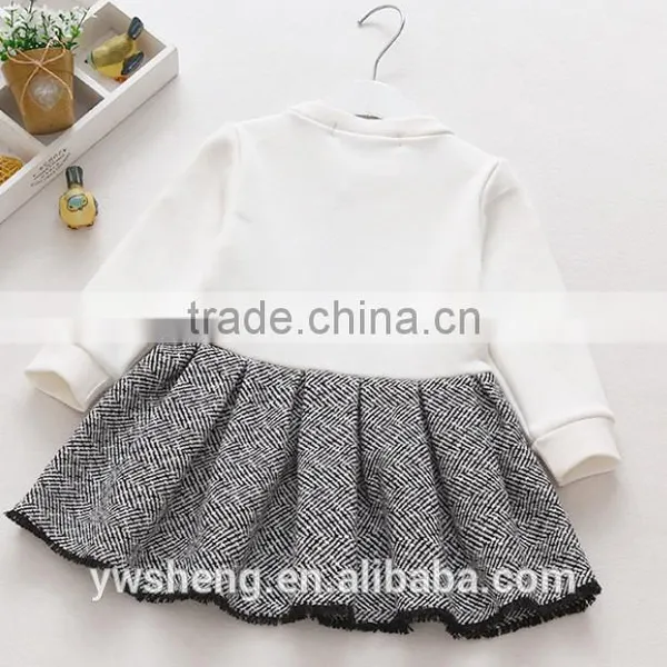 Hot Sale 2-7 Years Old Baby Girl Dress Kids Christmas Winter Long Sleeve Party Dress photo-5