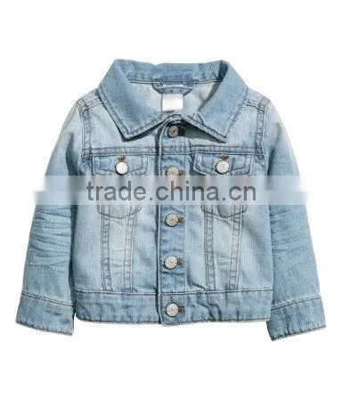 New Fashion Design Boys Blue Jean Jackets Stylish Kids Denim Coats photo-6