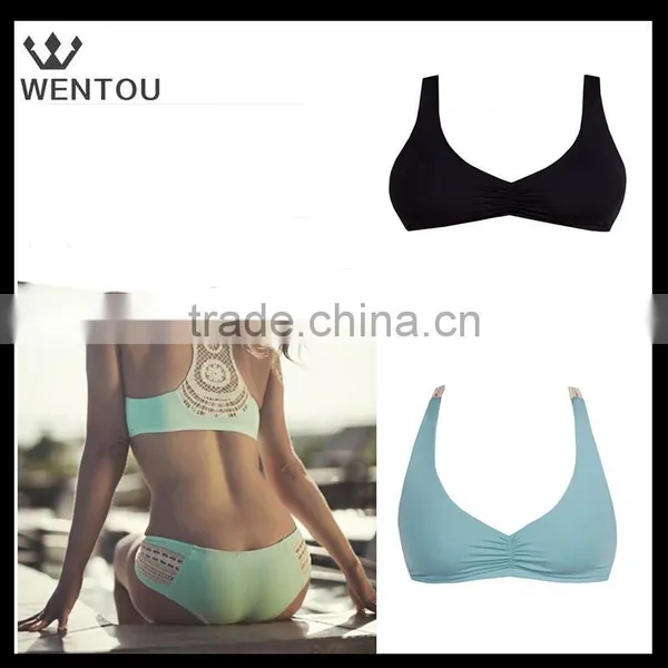2016 Summer New Design Lace Crochet Bikini Top photo-6