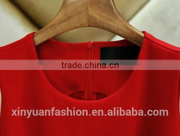 Women Sleeveless Flare Tight Dress Girls Sexy Night Dress Photos Club Dress photo-4