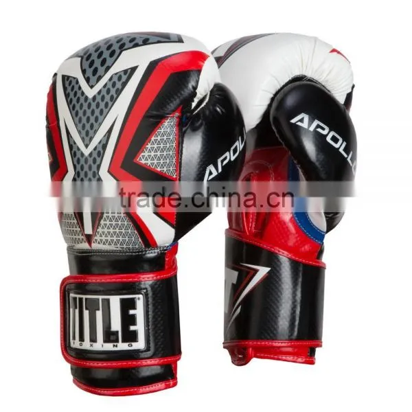 Custom Printed Leather Boxing Gloves photo-6
