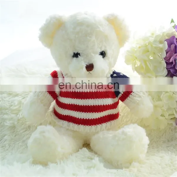 Brown and White Custom Plush Toy Teddy Bear photo-3