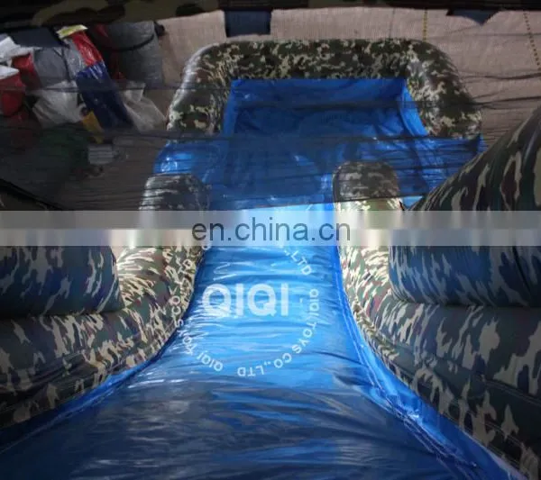 Special Camo Inflatable Water Slide Clearance photo-2