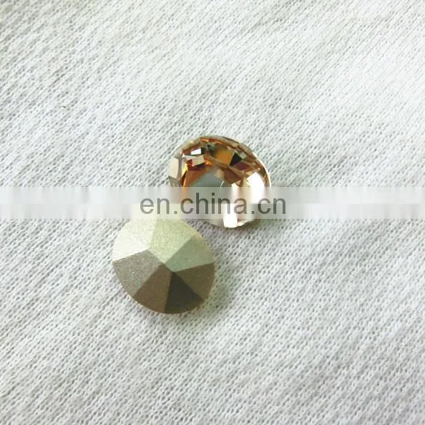 Oval Crystal Fancy Stone Machine Cut Point With the Real Silver photo-6
