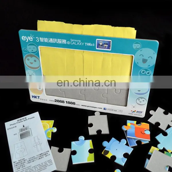 12 Pieces High Quality Glossy Lamination Educational Jigsaw Puzzle photo-5